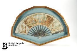 18th Century Continental Mother of Pearl Fan