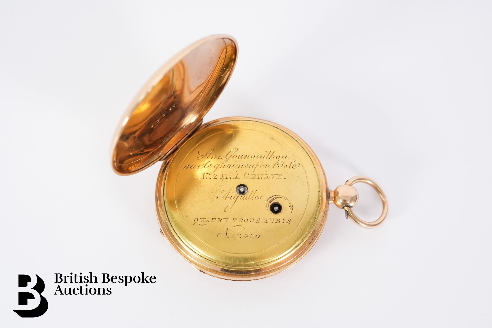 Swiss 18ct Open Faced Pocket Watch - Image 5 of 6