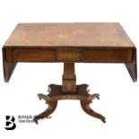 Regency Rosewood Sofa Table