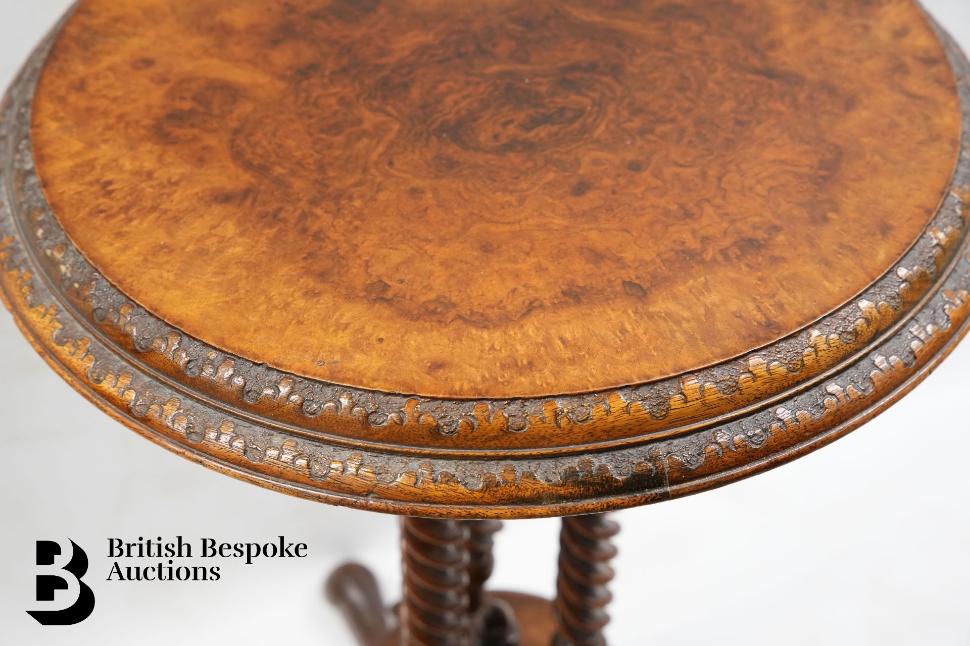 Burr Walnut Occasional Table - Image 5 of 5