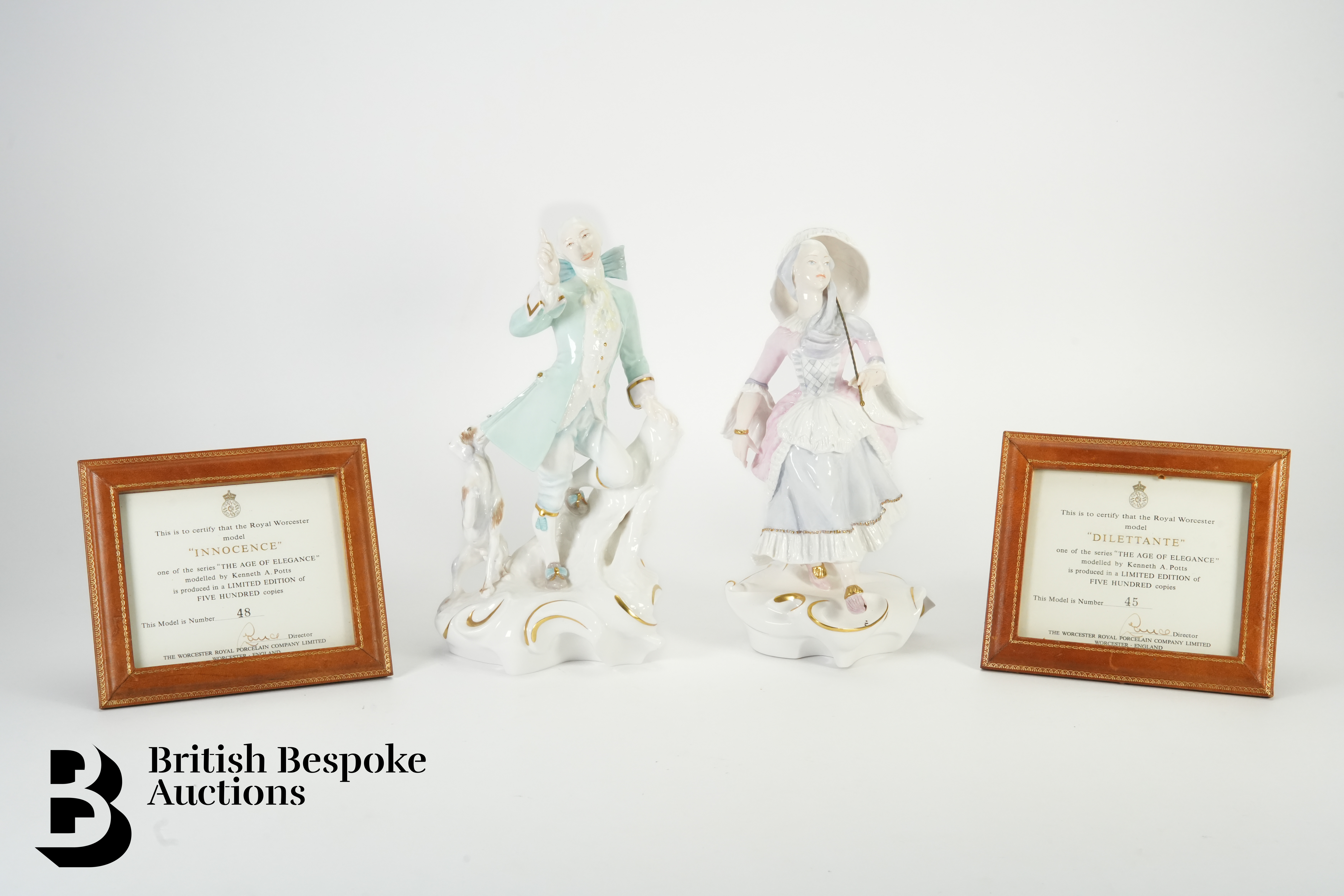 Limited Edition Royal Worcester Figurines