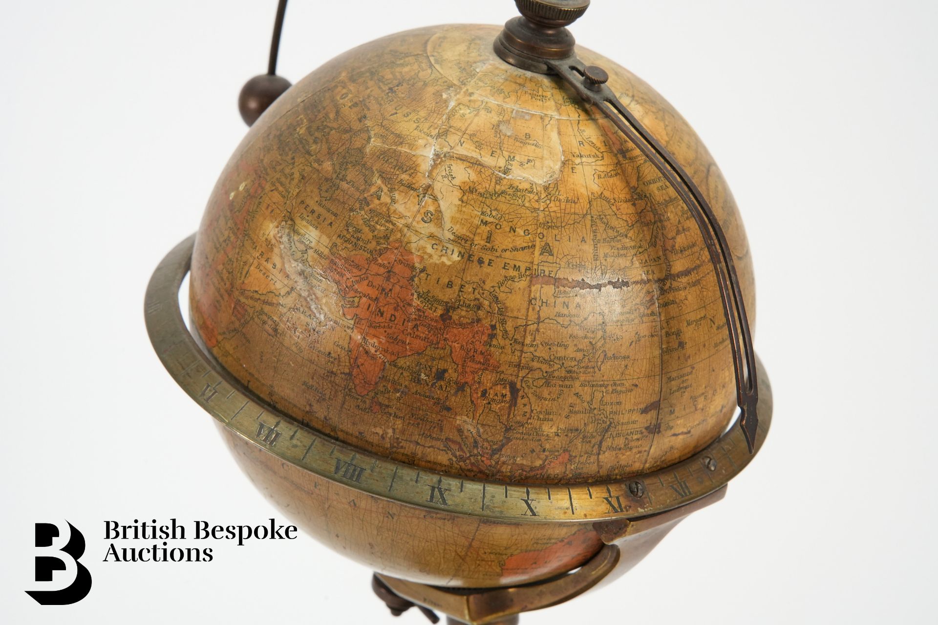 19th Century Richard's Chronosphere Globe - Bild 6 aus 6
