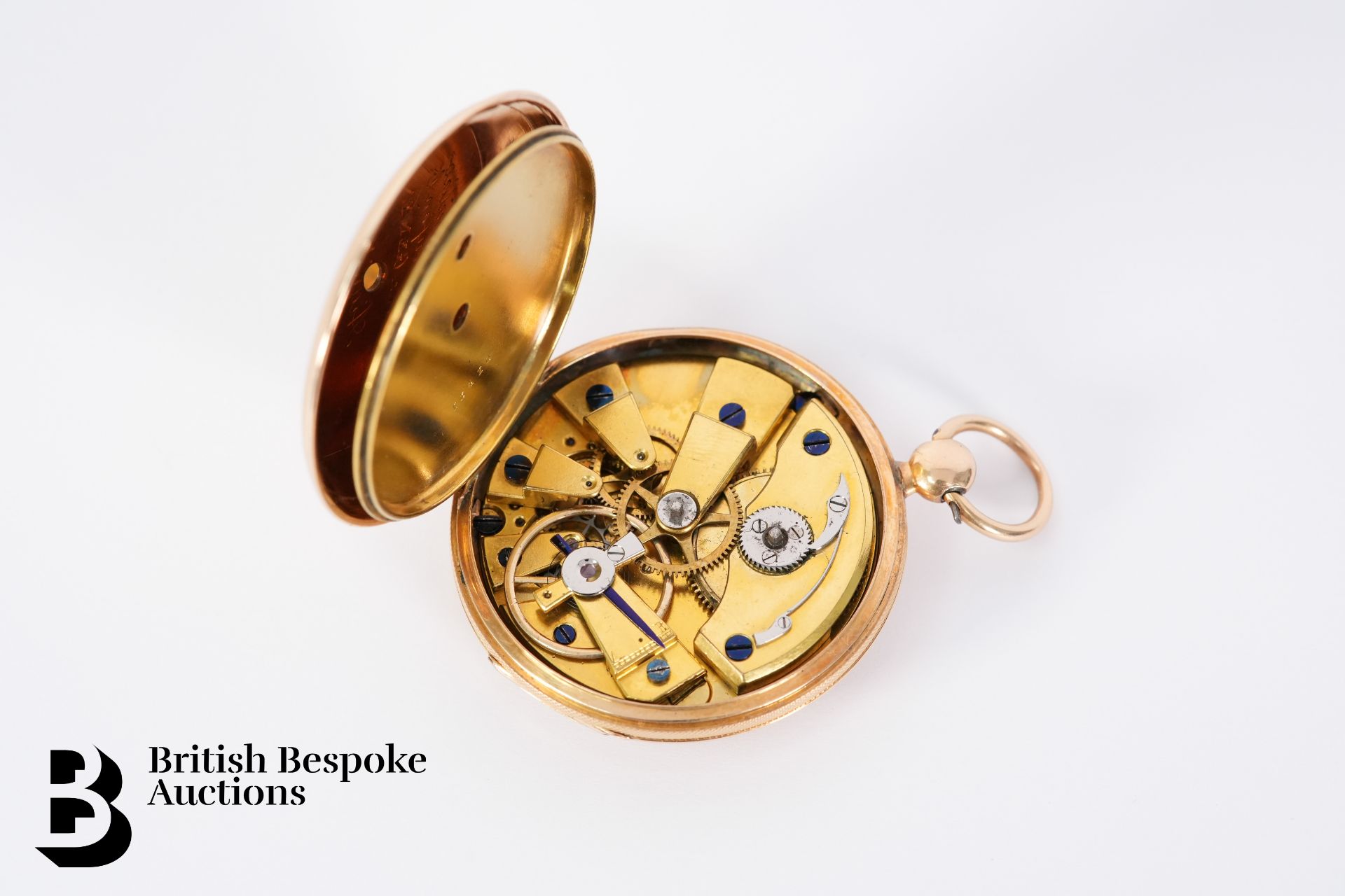 Swiss 18ct Open Faced Pocket Watch - Image 6 of 6