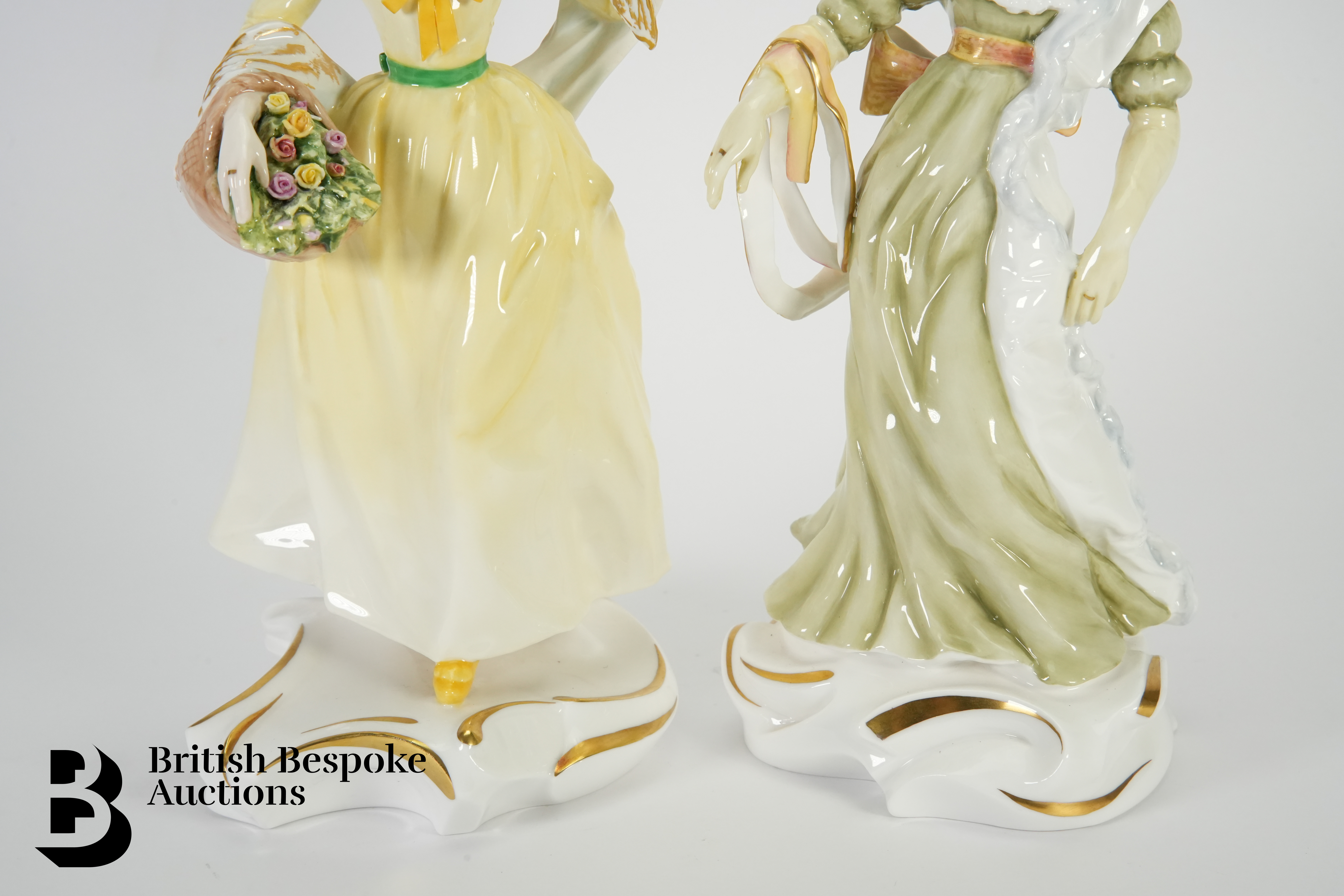 Limited Edition Royal Worcester Figurines - Image 5 of 8