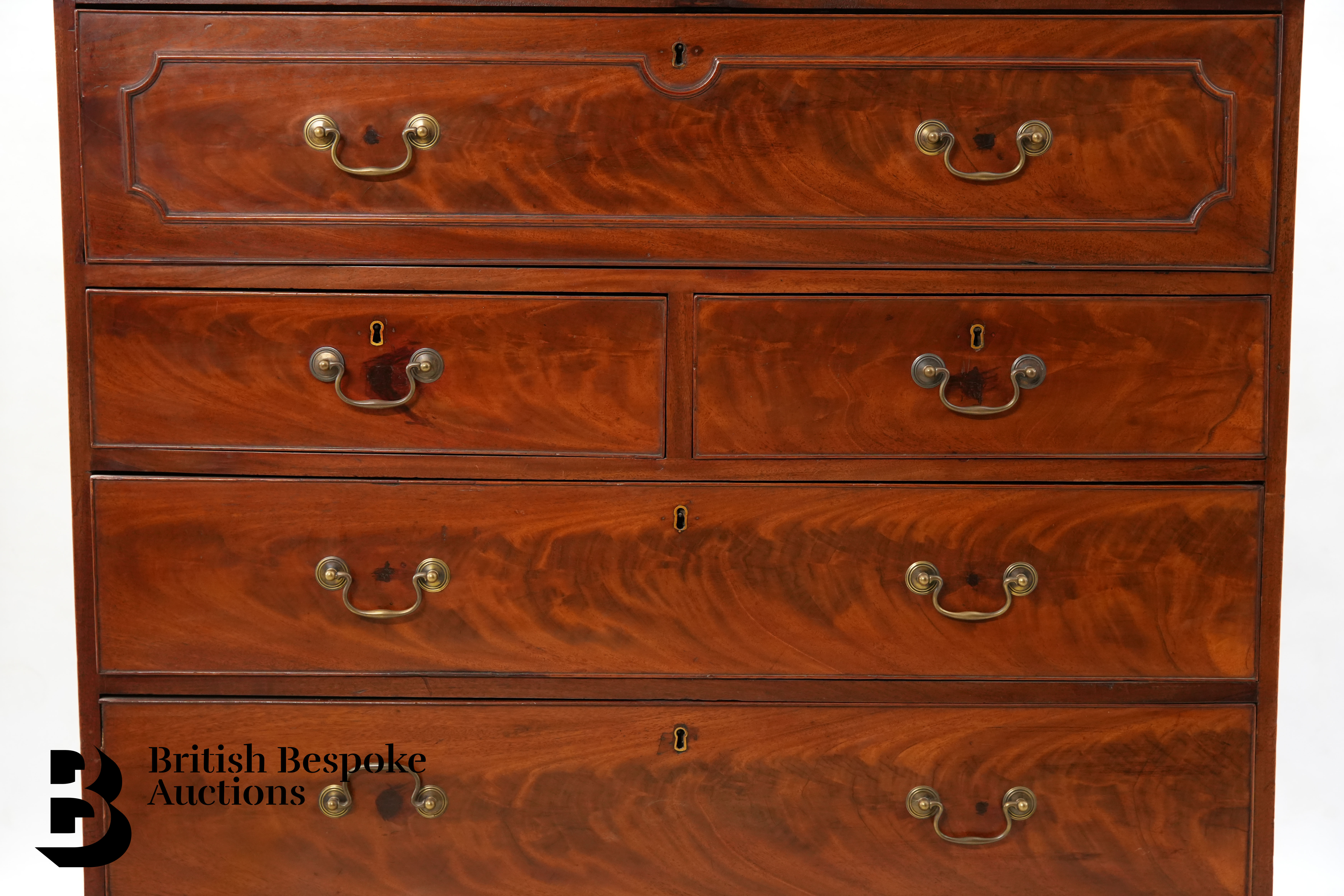 Georgian Mahogany Chest of Drawers - Image 5 of 11