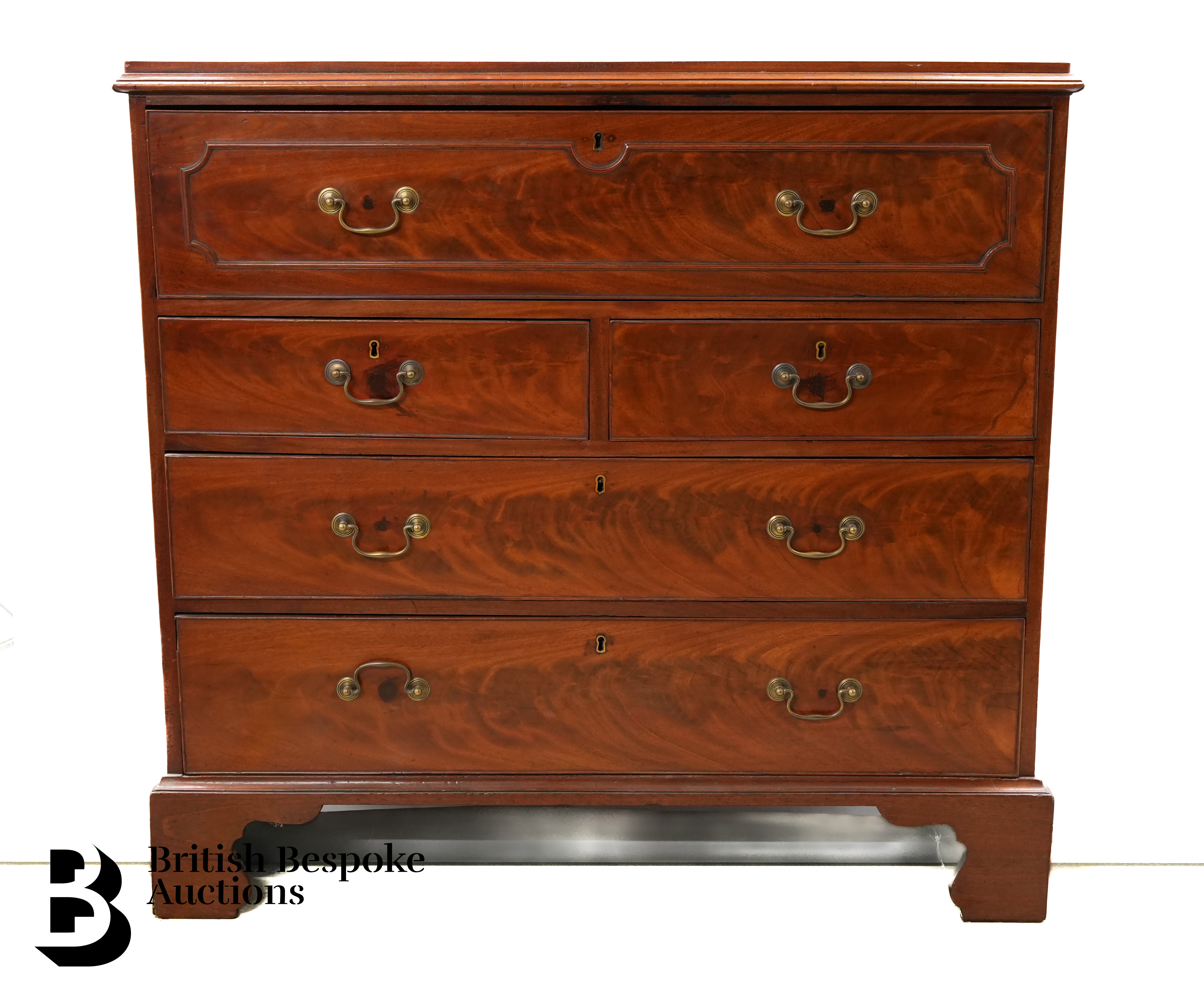 Georgian Mahogany Chest of Drawers - Image 2 of 11