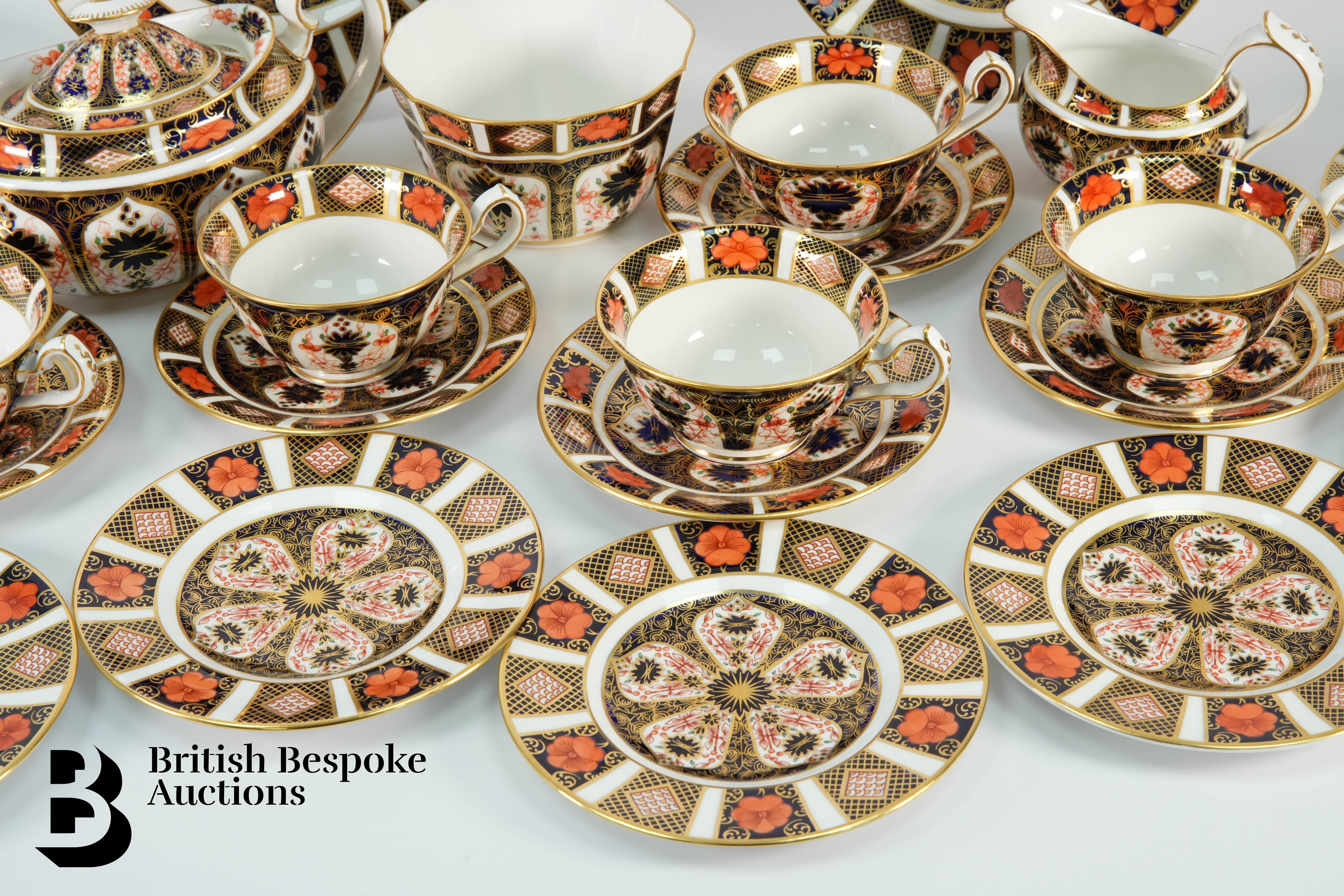 Crown Derby Imari Tea Set - Bild 5 aus 7