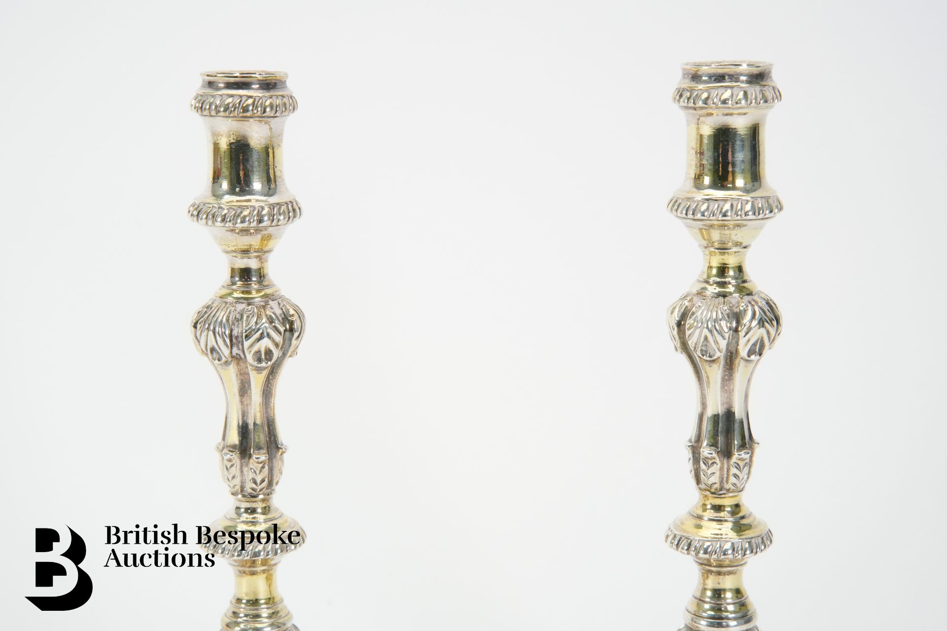 Near Pair of Silver Miniature Candlesticks - Image 3 of 3