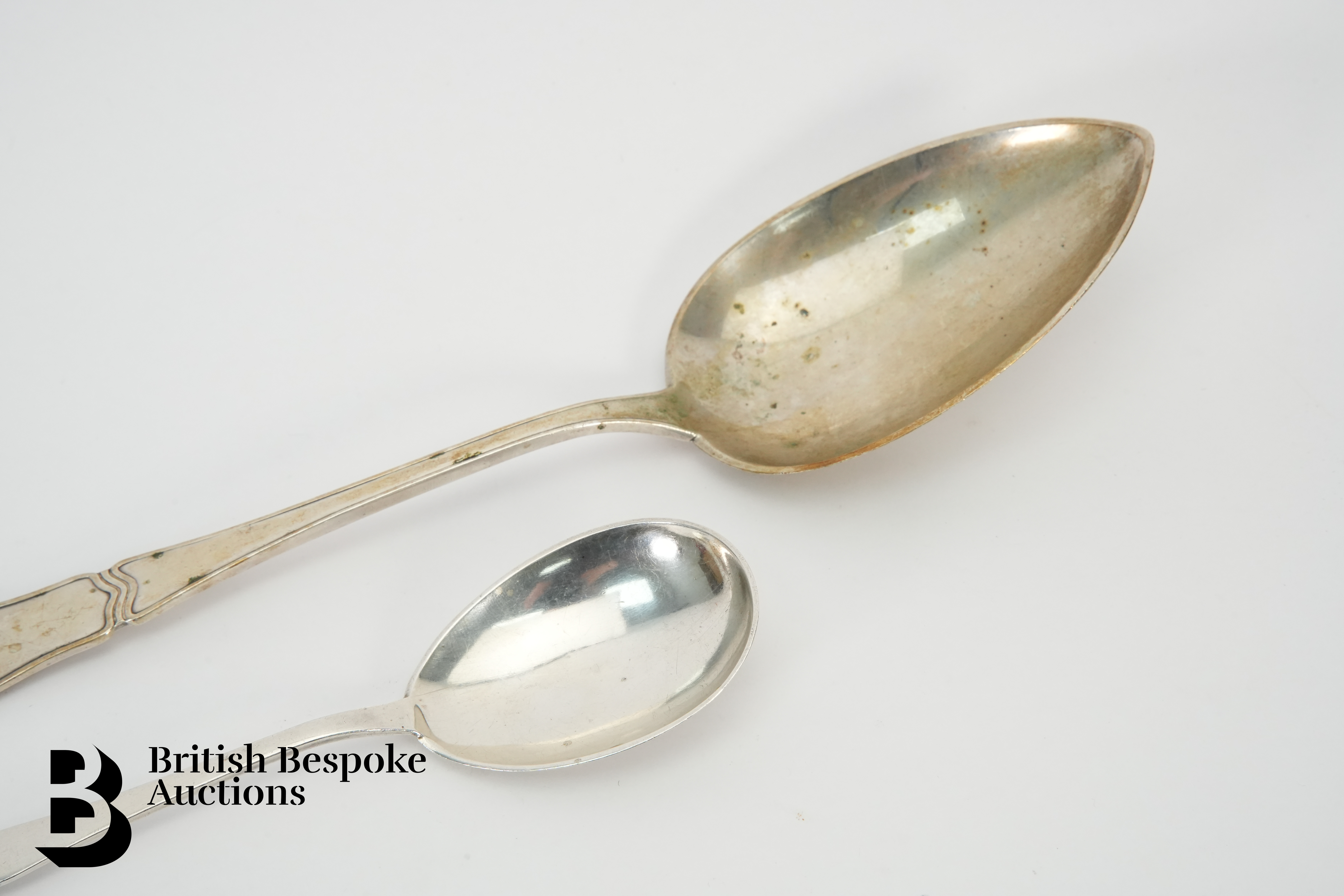 Danish Silver Spoons - Image 2 of 4