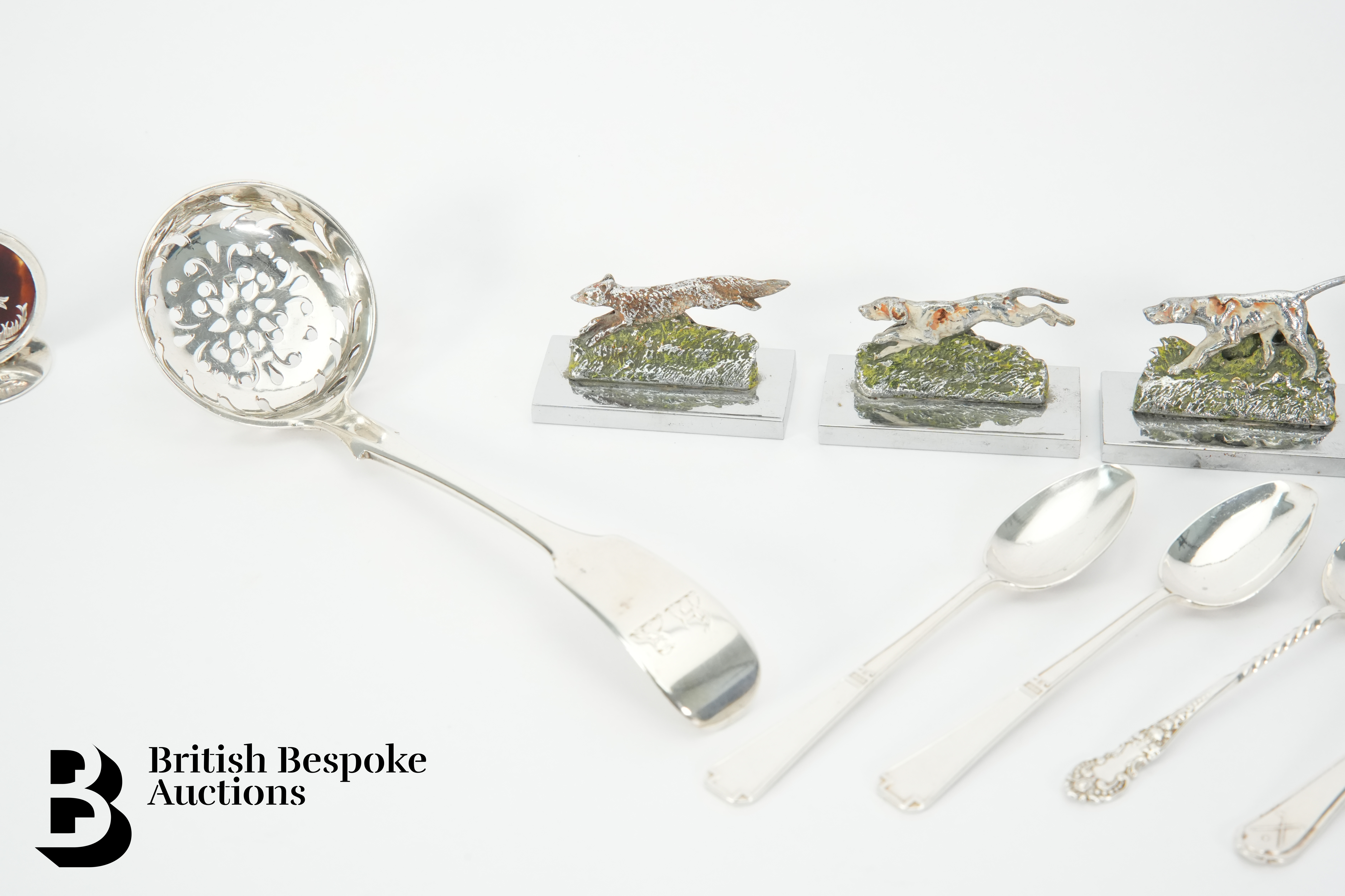 Quantity of Sterling Silver Spoons and Place Settings - Image 3 of 4