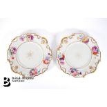 Pair of Early 19th Century Cabinet Plates