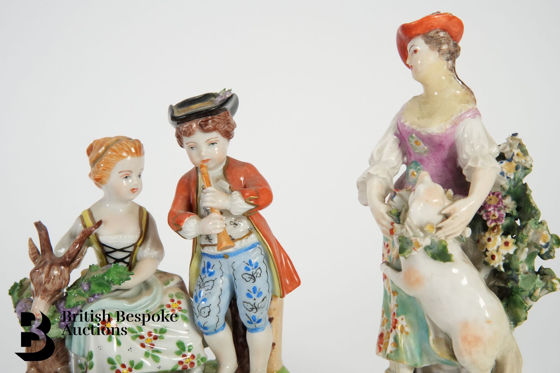 18th Century Porcelain Figurines - Bild 3 aus 5