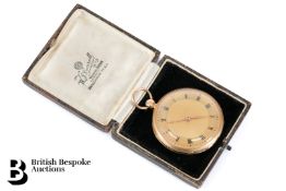 Swiss 18ct Open Faced Pocket Watch