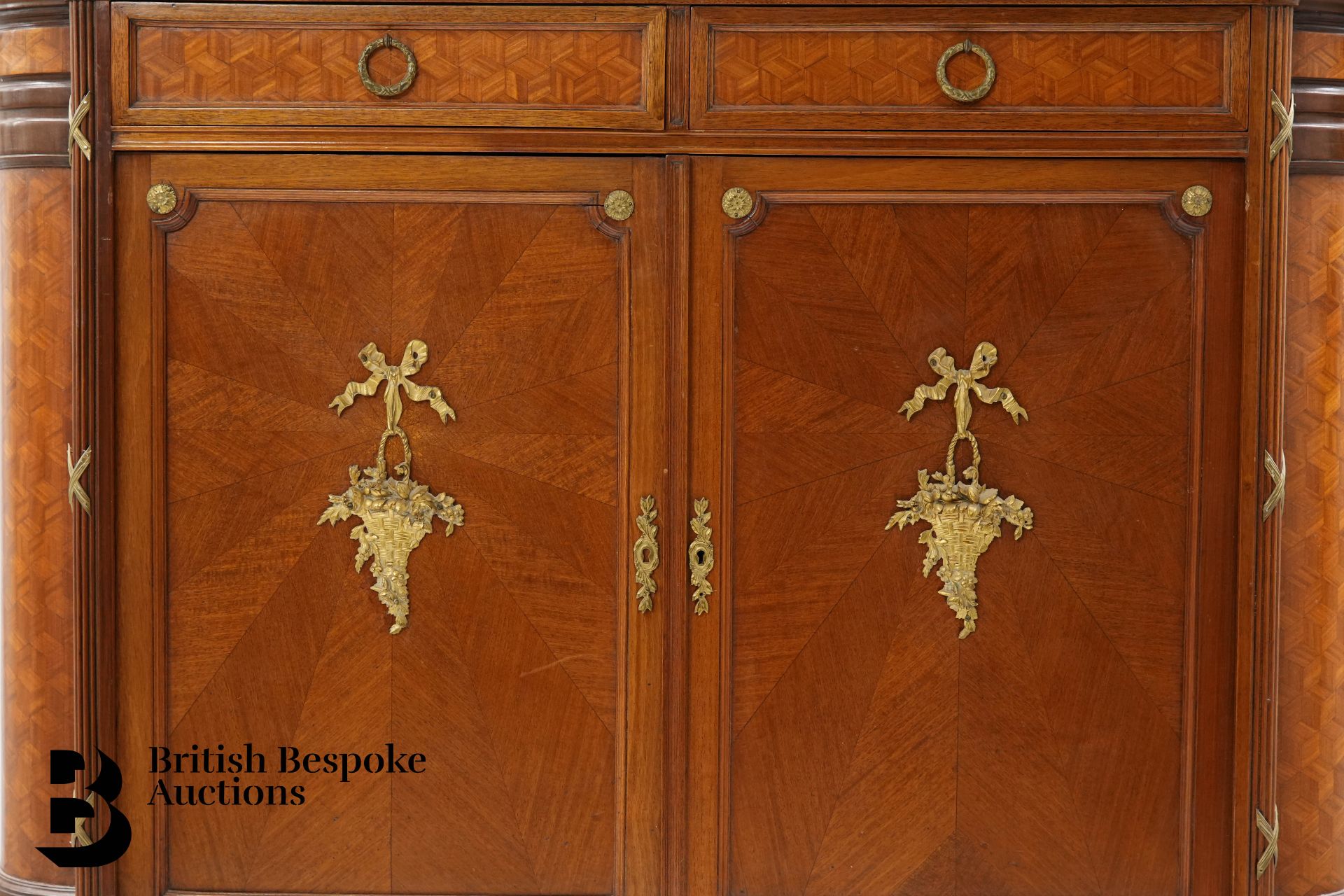 Pair of Parquetry Cabinets - Image 13 of 26