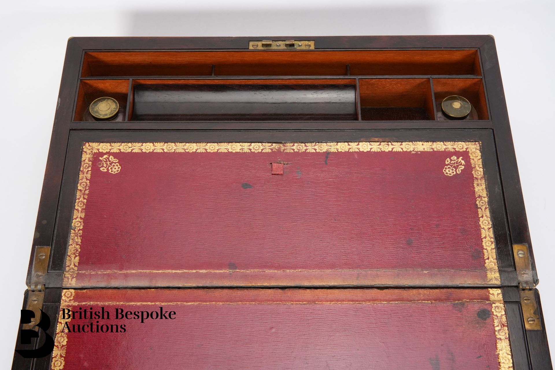 Victorian Rosewood Writing Box - Bild 7 aus 8