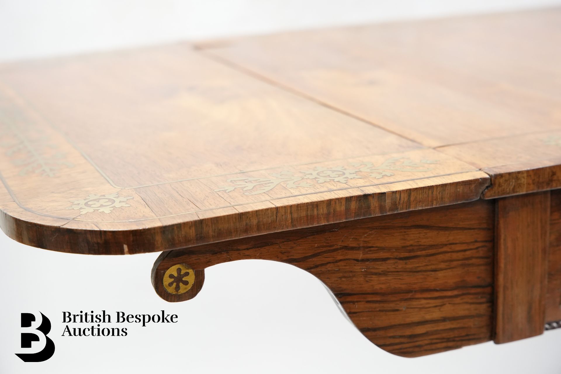 Regency Rosewood Sofa Table - Image 10 of 10