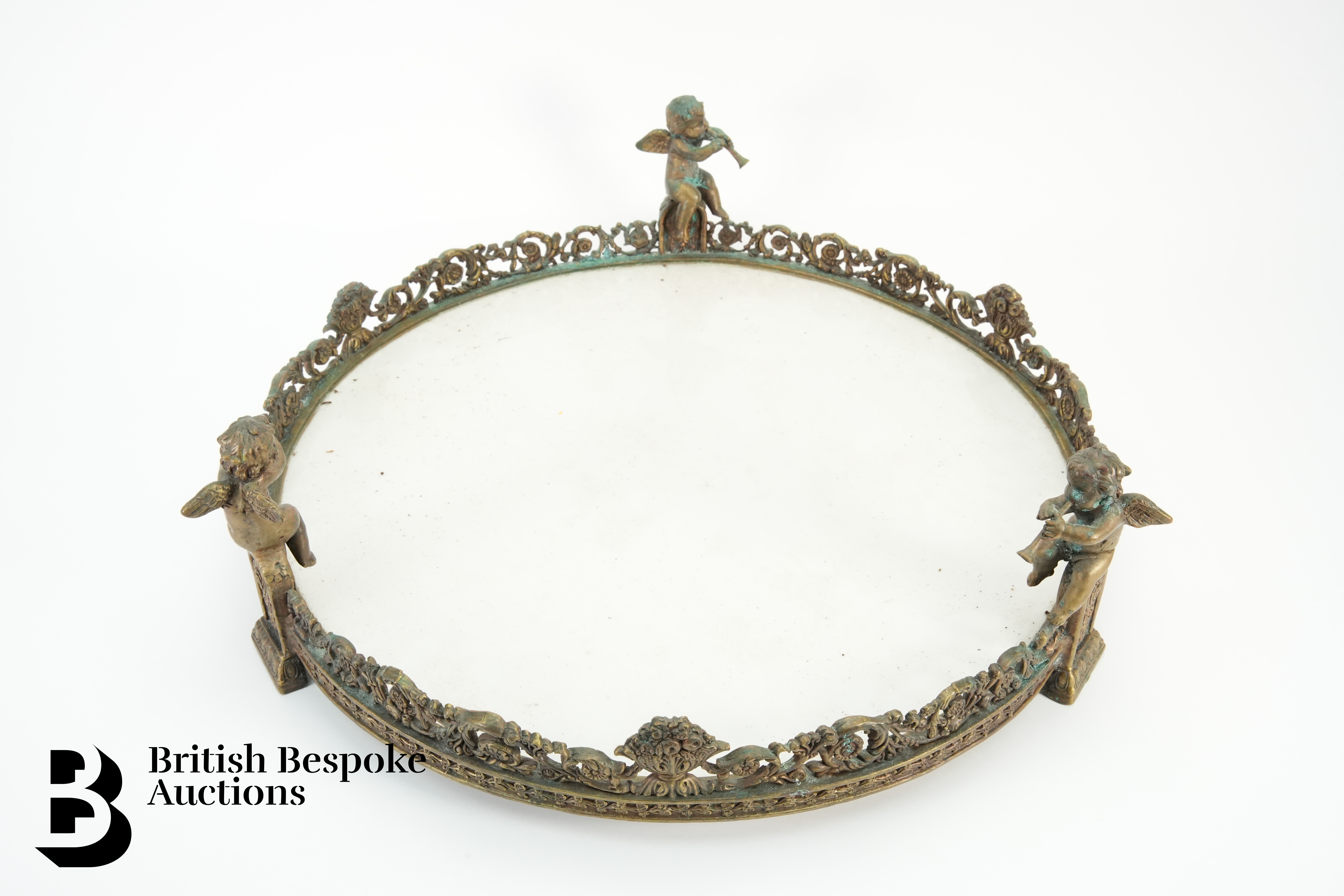 Late 19th Century Circular Tray - Image 2 of 5