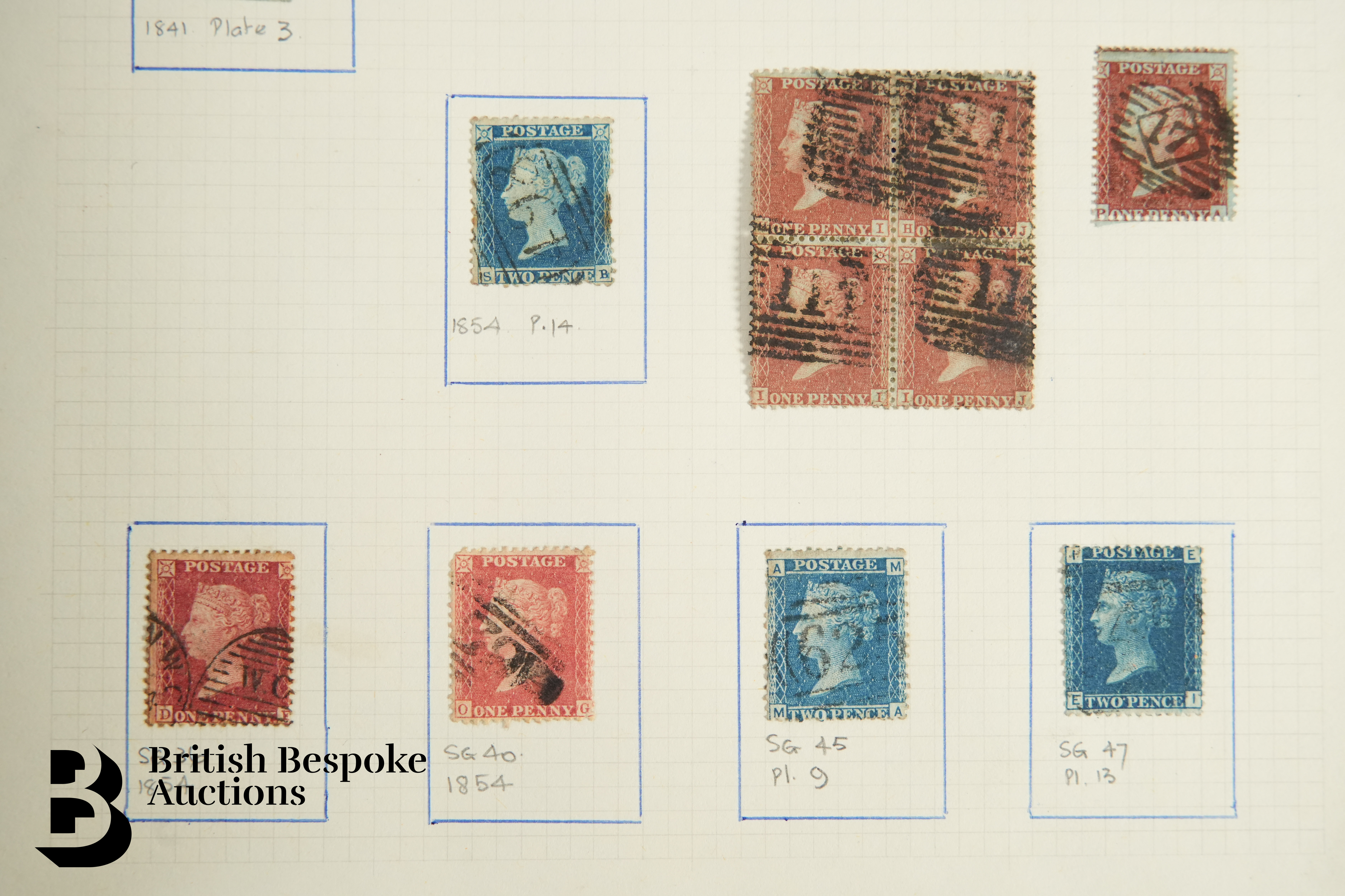 Two Albums of GB pre 1971 Stamps incl. Early High Values