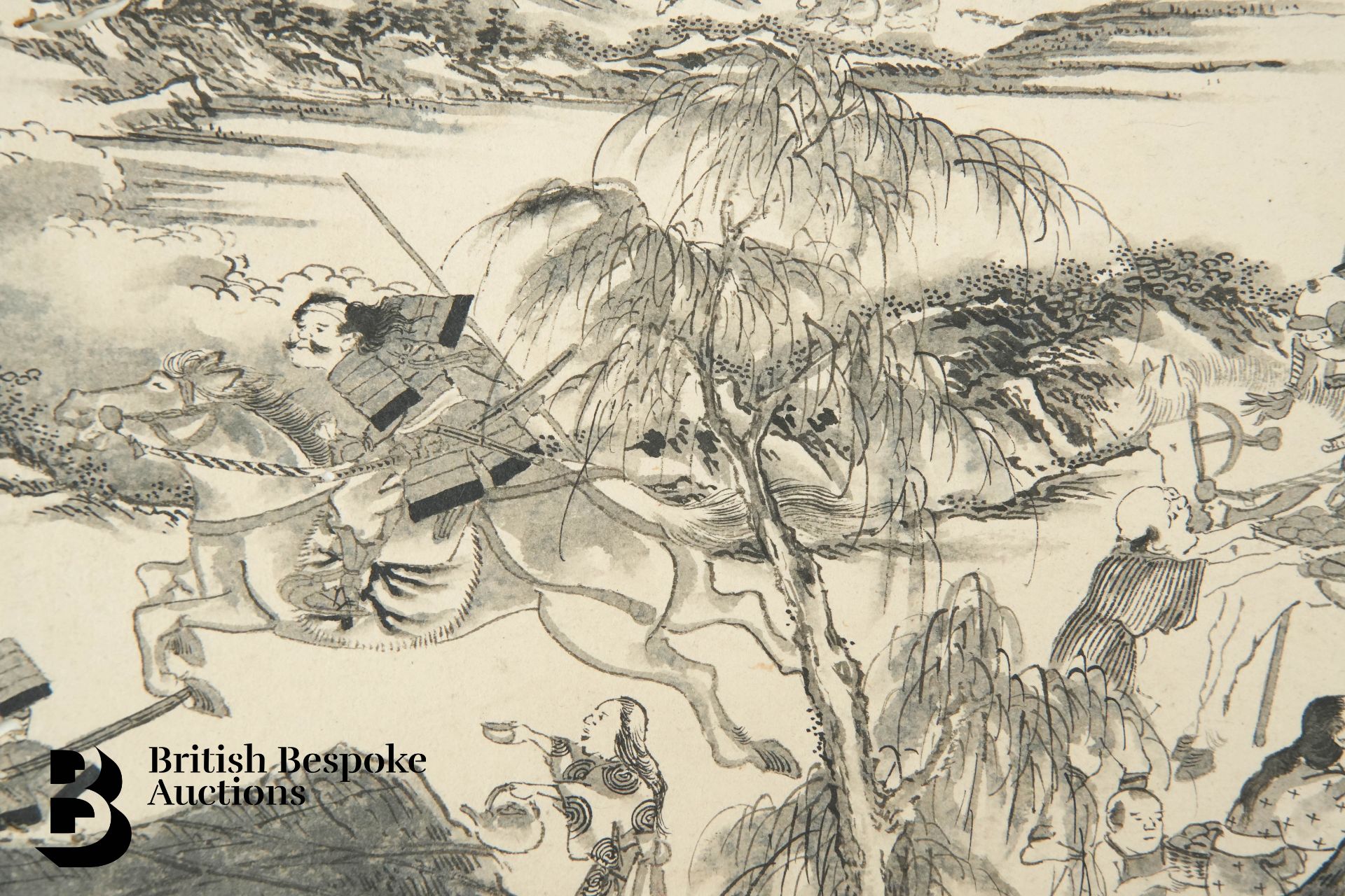 19th Century Japanese Watercolours - Bild 4 aus 5