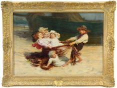 Fred Morgan (1847-1927) ROI - A Lively Haul