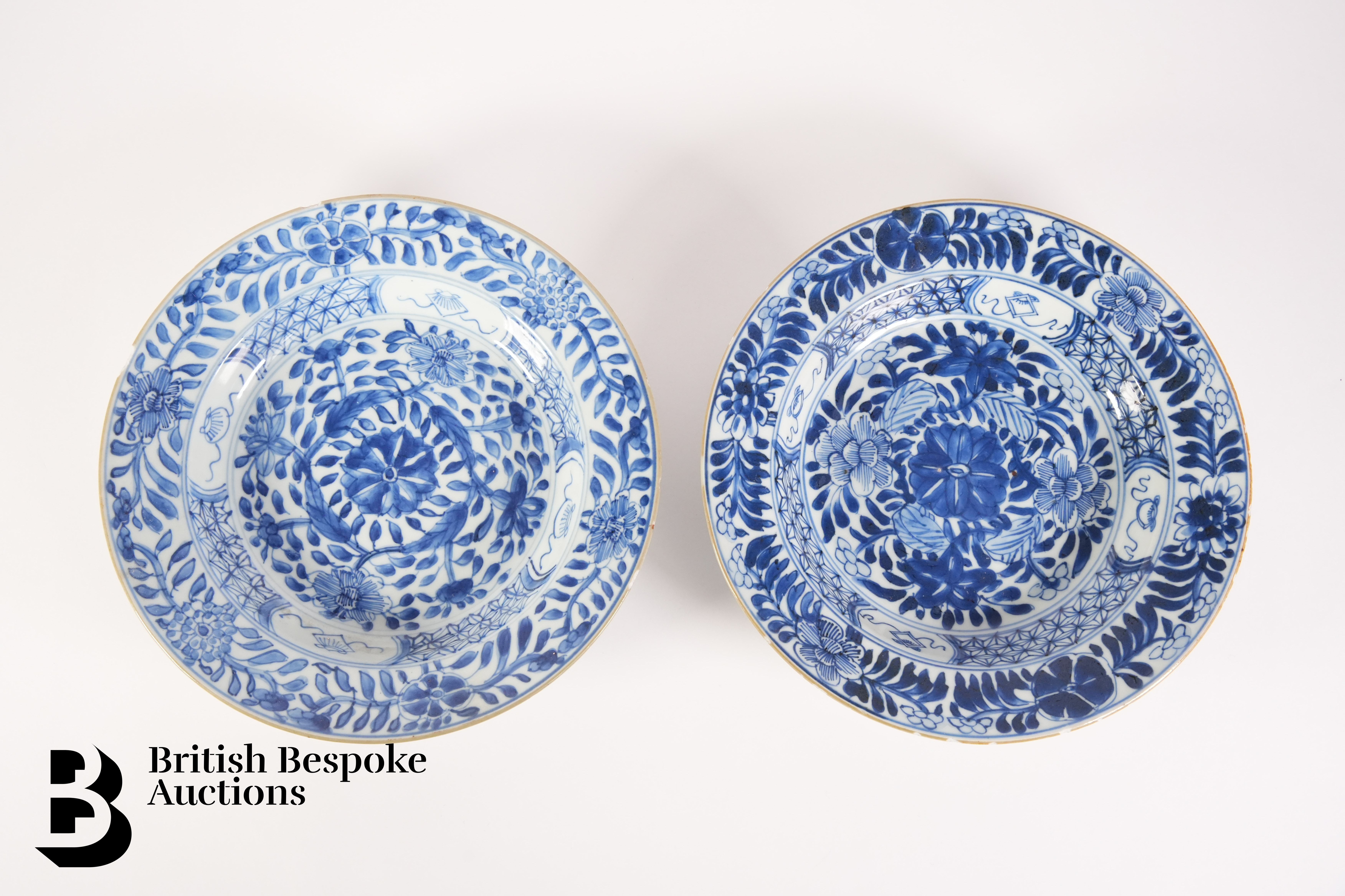 Blue and White Plates - Image 4 of 4