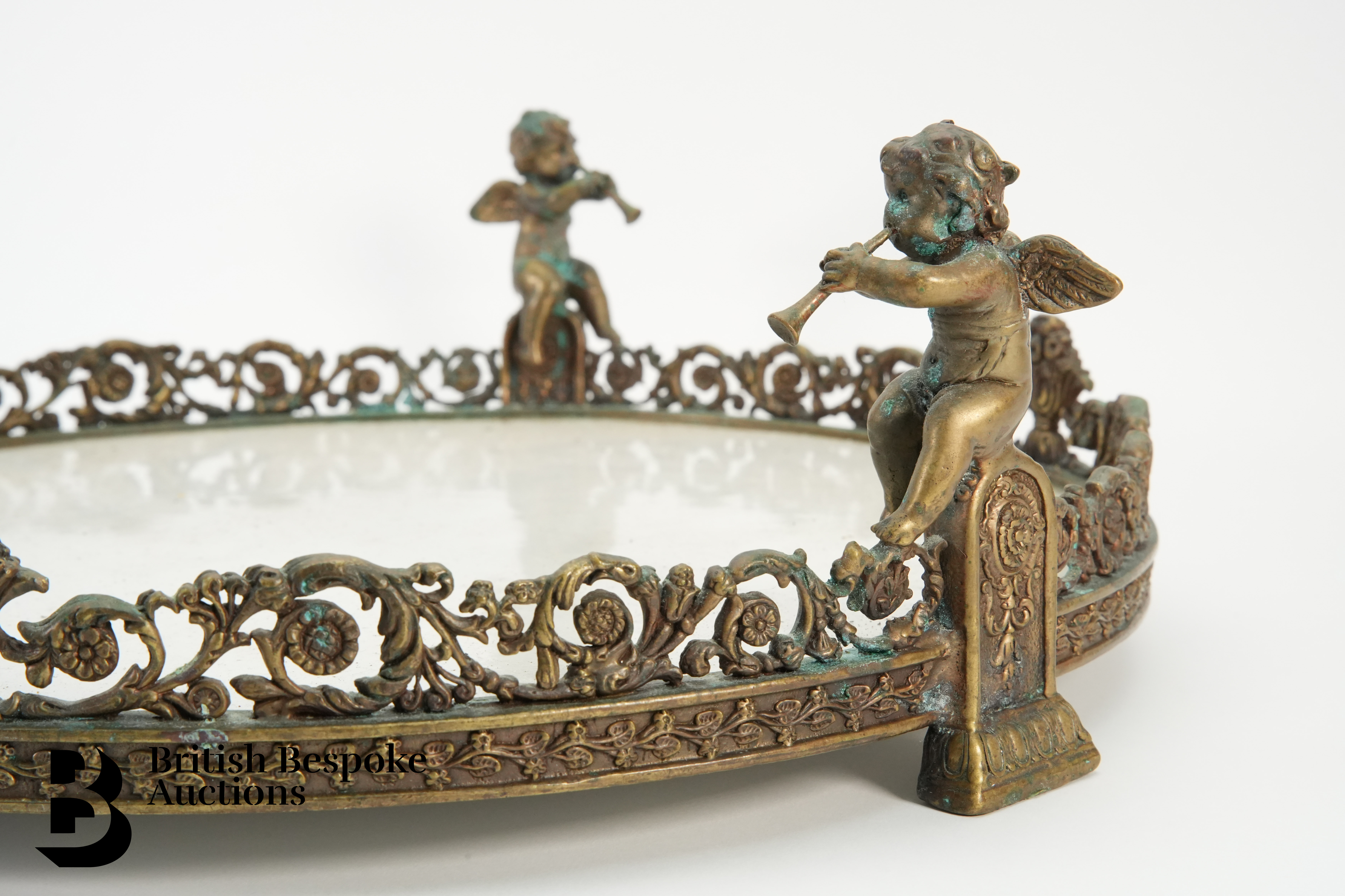 Late 19th Century Circular Tray - Image 4 of 5