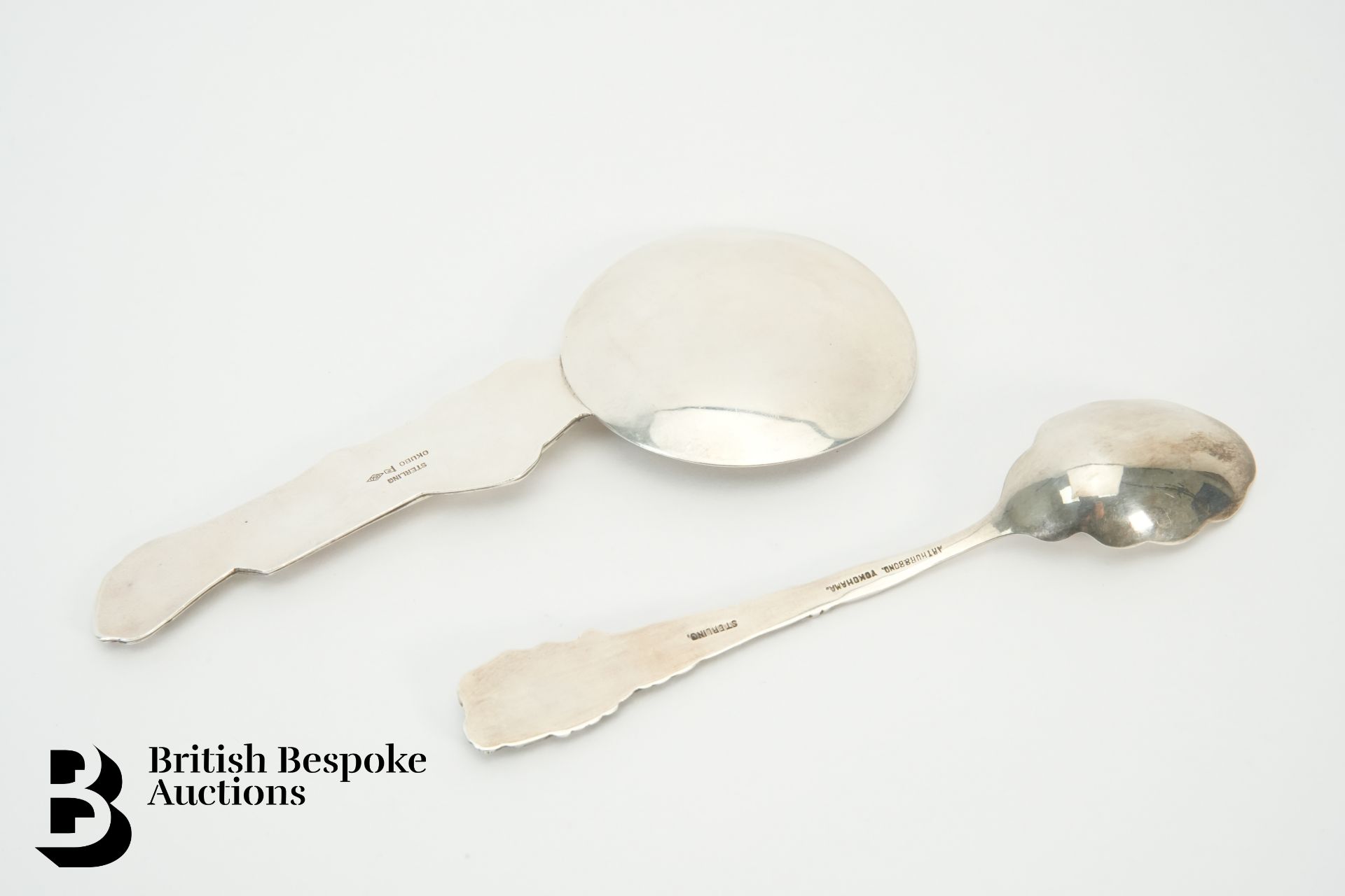 Japanese Silver Spoons - Image 3 of 3