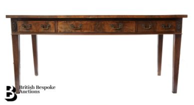 George III Mahogany Serving Table