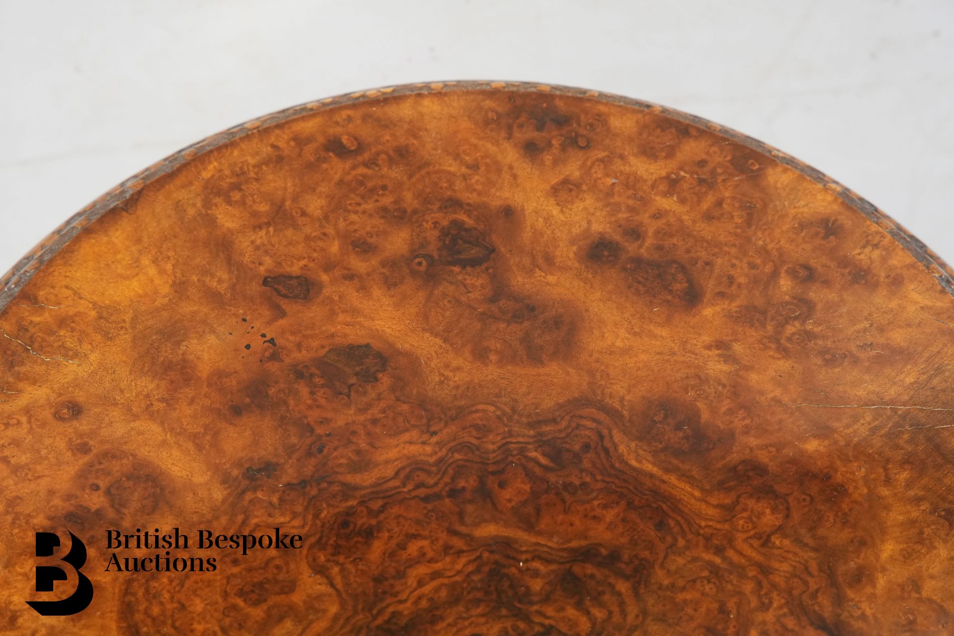 Burr Walnut Occasional Table - Image 4 of 5