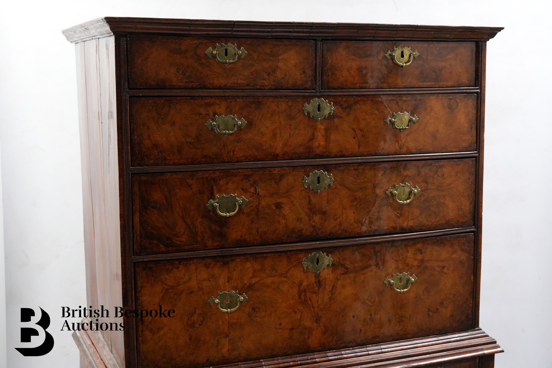 George I Walnut Chest of Stand - Image 8 of 21