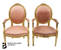 Pair of Louis XVI Style Chairs