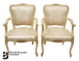 Pair of Louis XVI Style Chairs