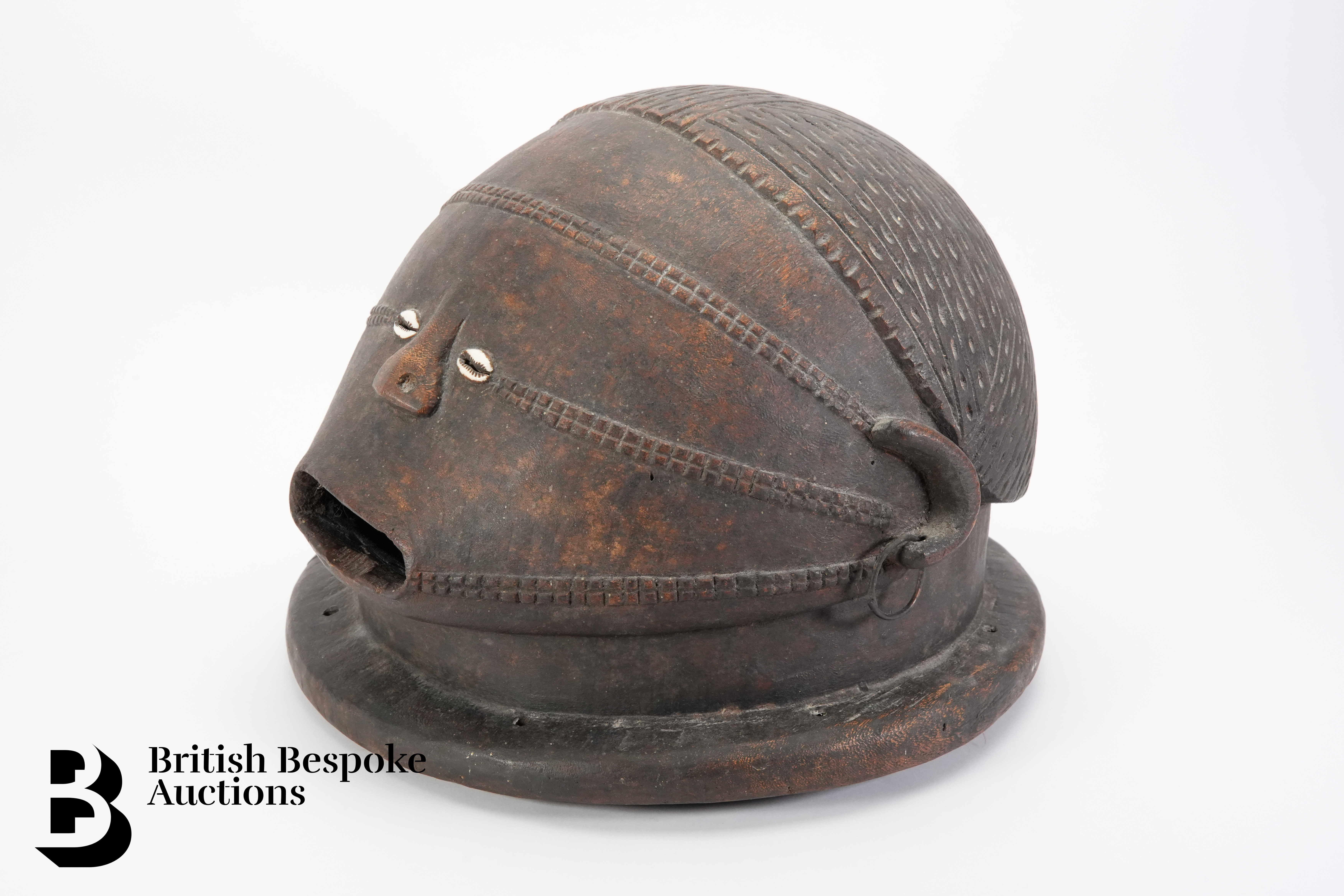 Democratic Republic of Congo Helmet Mask - Image 2 of 2