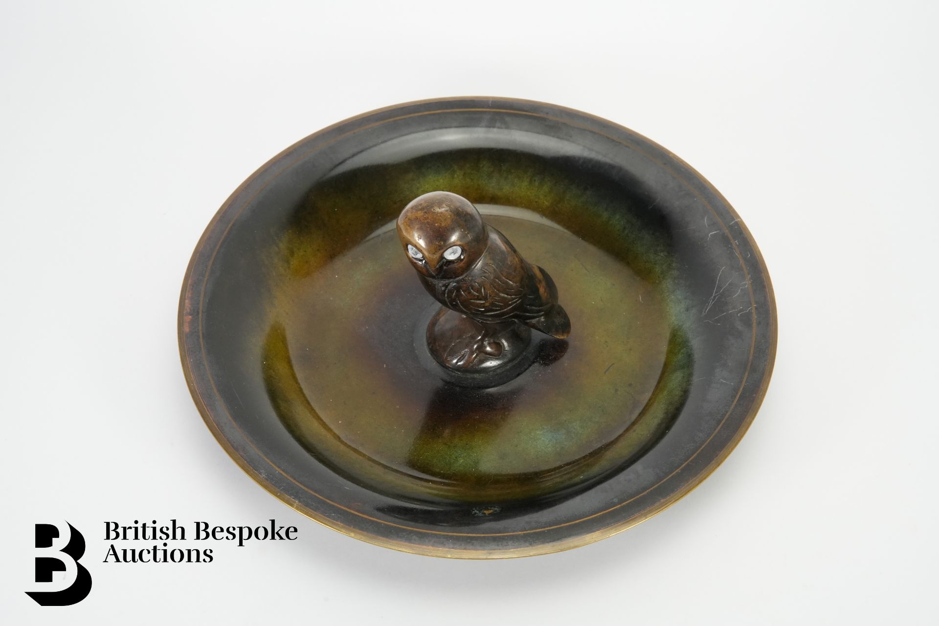 Brass Owl Key Tray - Image 3 of 3