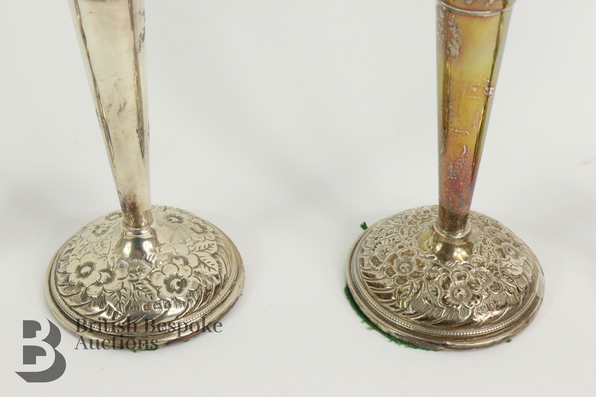 Pair of Silver Candlesticks - Image 3 of 5