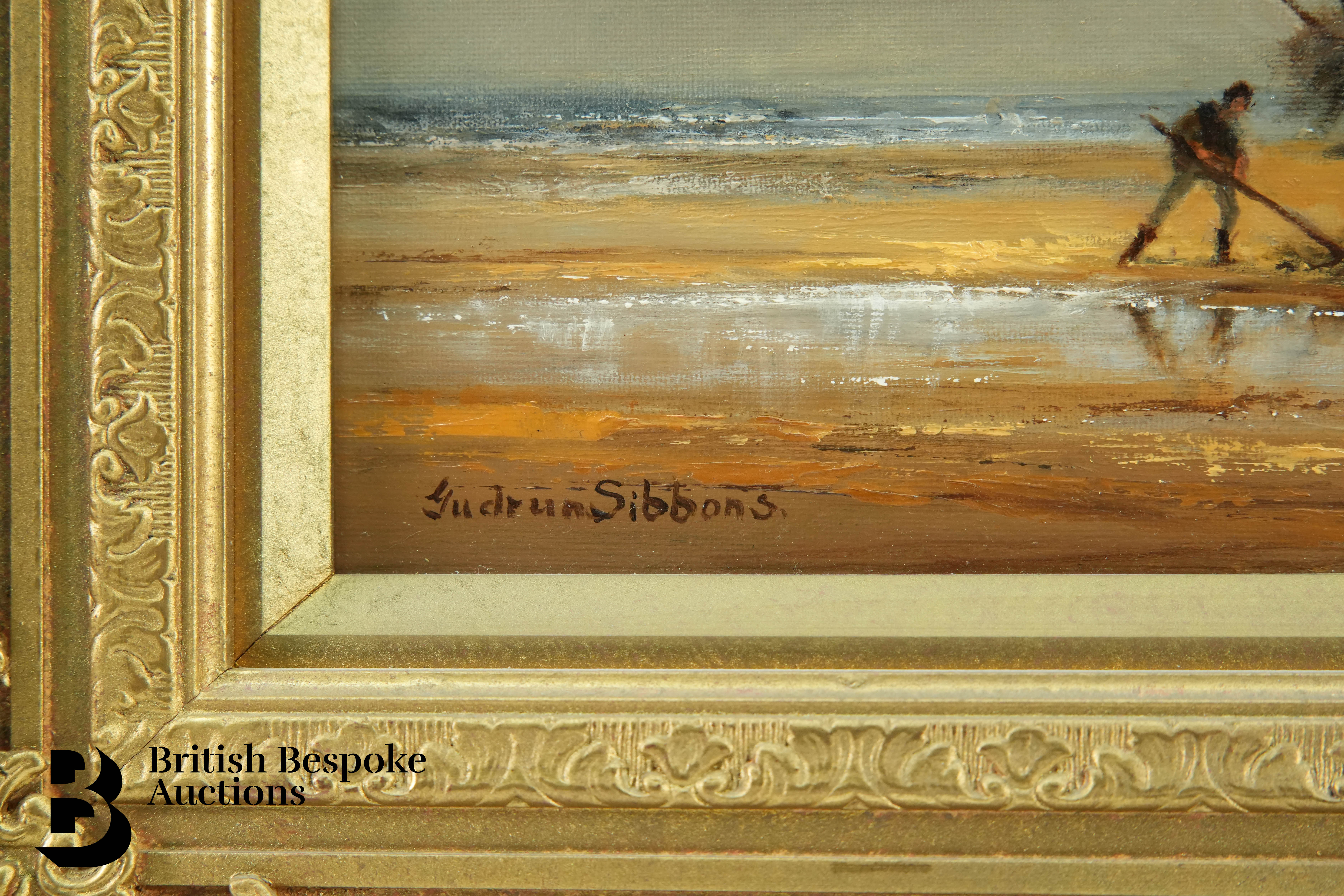 Gudrun Sibbons Oil on Board - Image 5 of 6