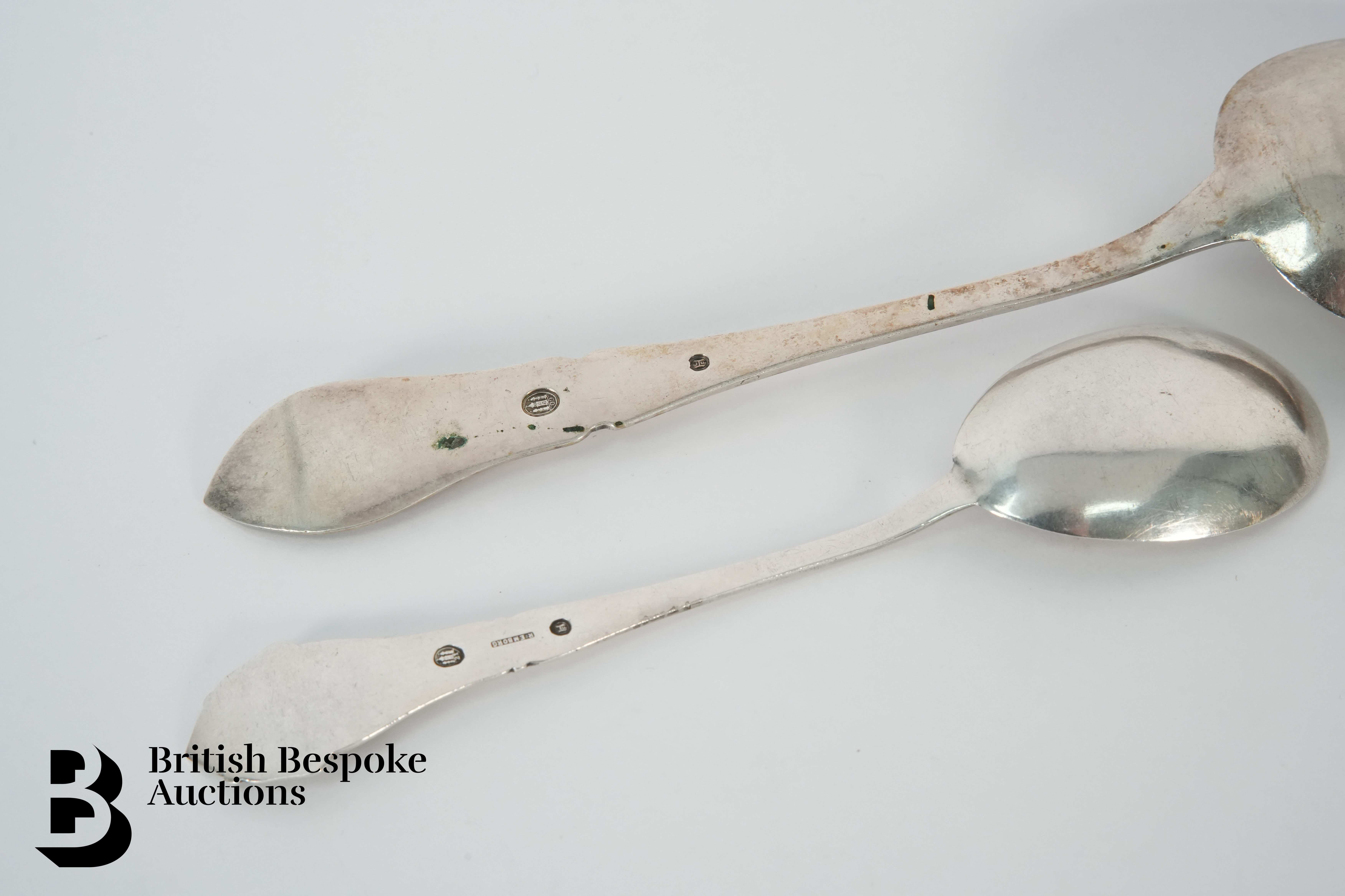 Danish Silver Spoons - Image 4 of 4