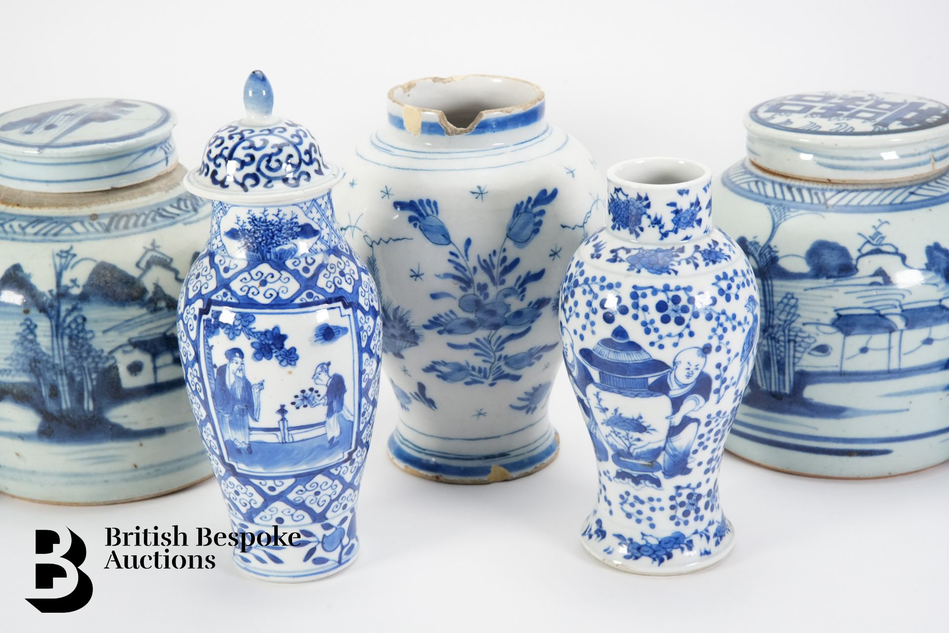 Collection of Chinese Blue and White Porcelain - Image 3 of 4