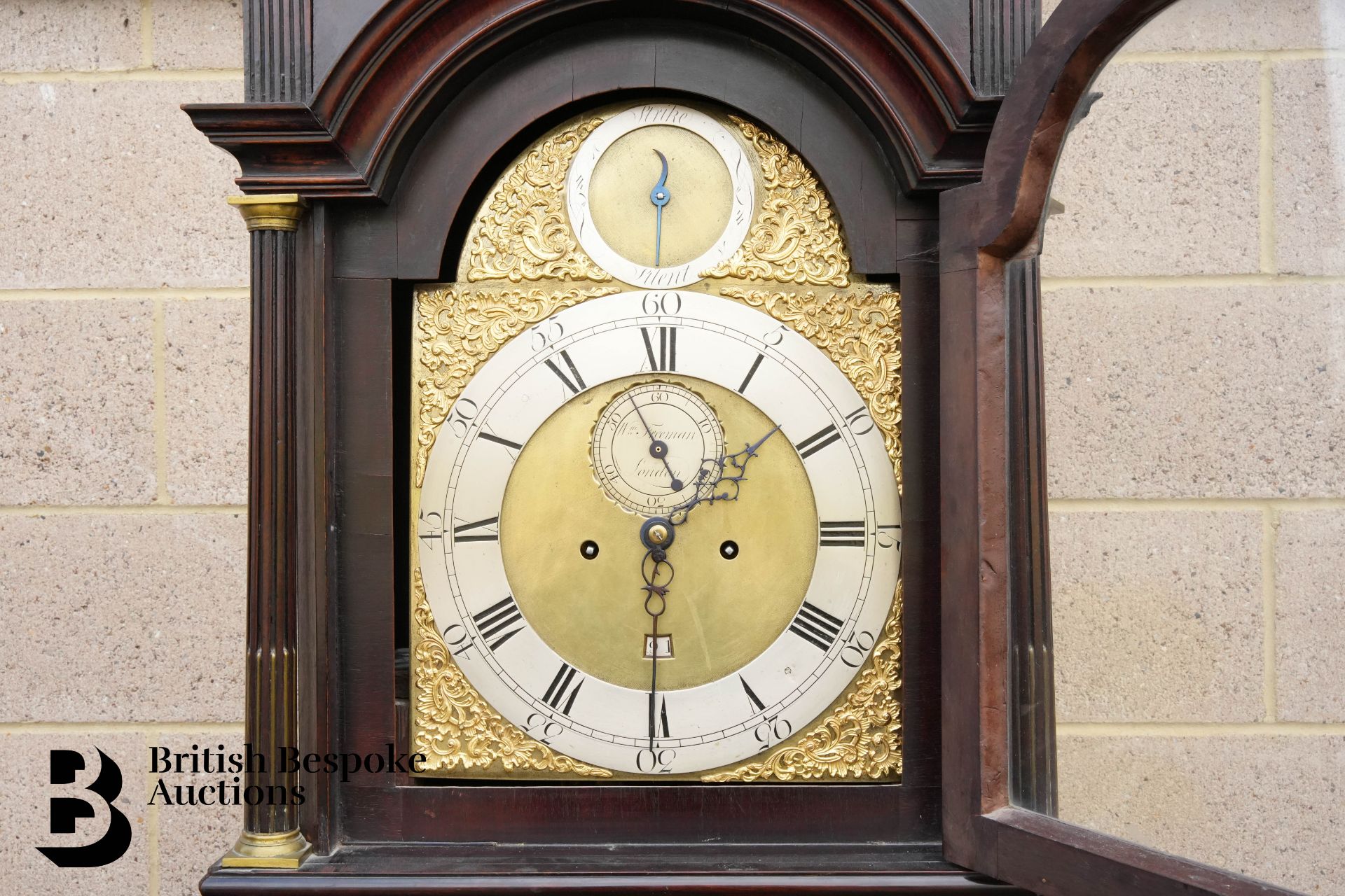 William Freeman of London Longcase Clock - Bild 9 aus 10