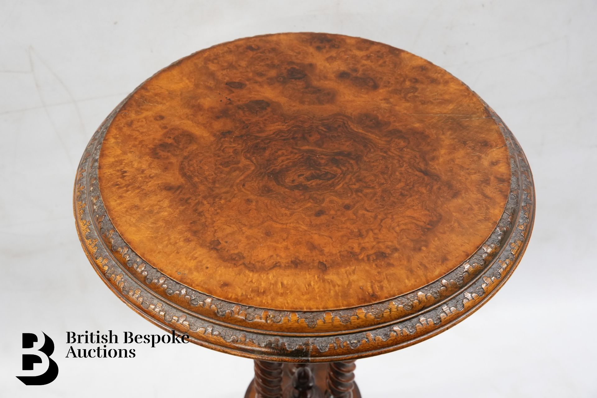 Burr Walnut Occasional Table - Image 3 of 5