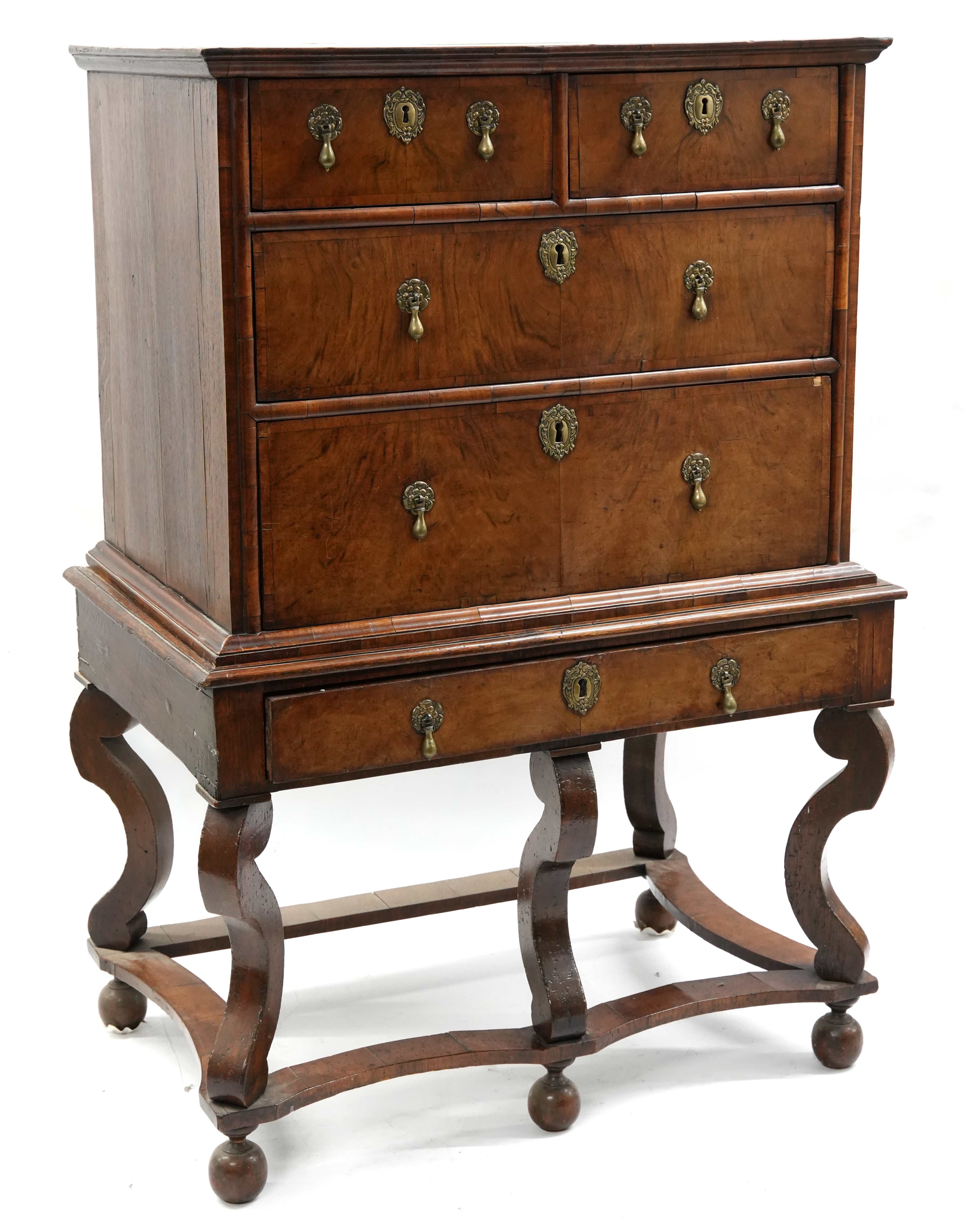 William & Mary Chest on Stand - Image 13 of 13