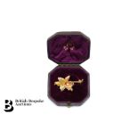 Venezuelan 14/15ct Gold Brooch