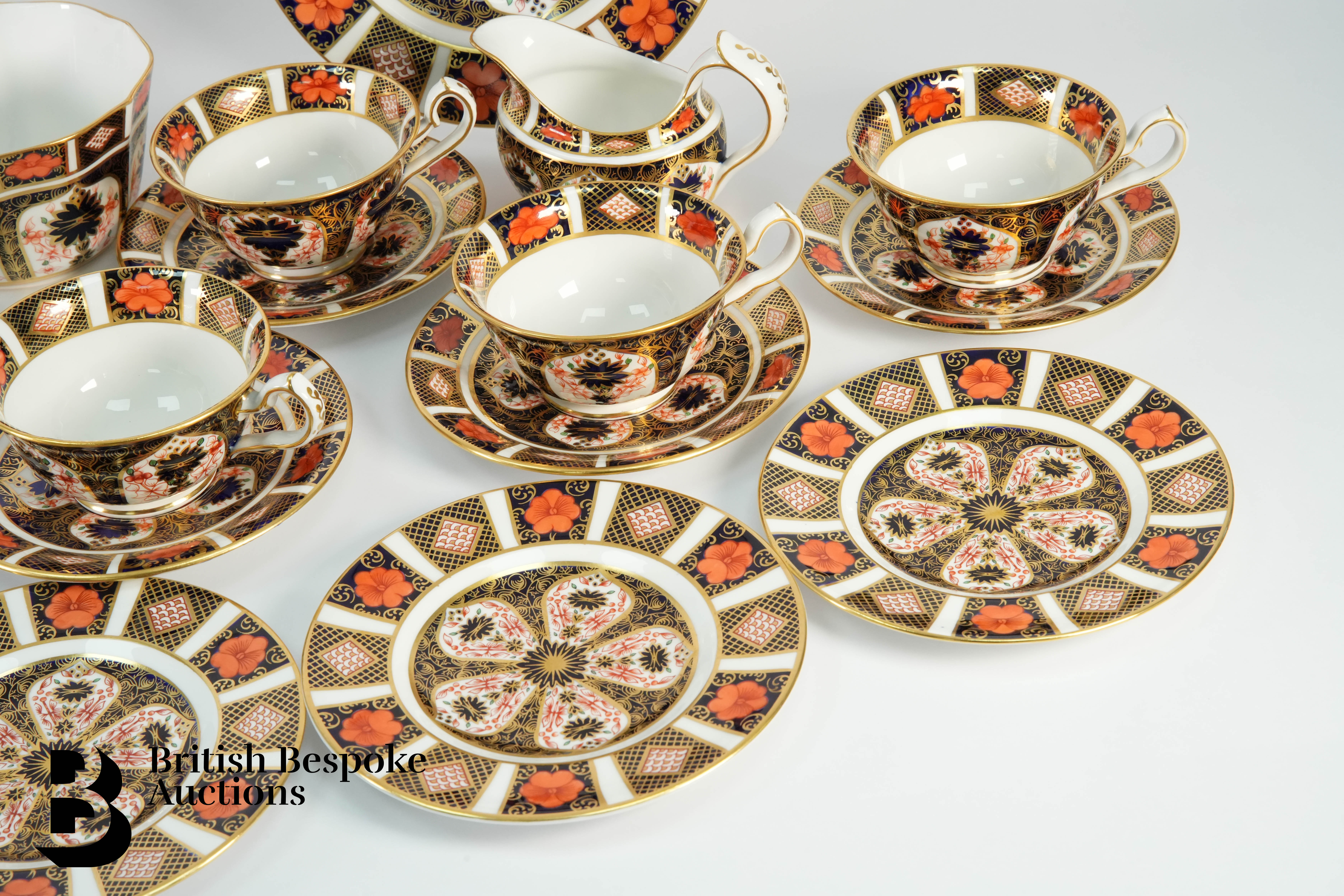 Crown Derby Imari Tea Set - Bild 6 aus 7