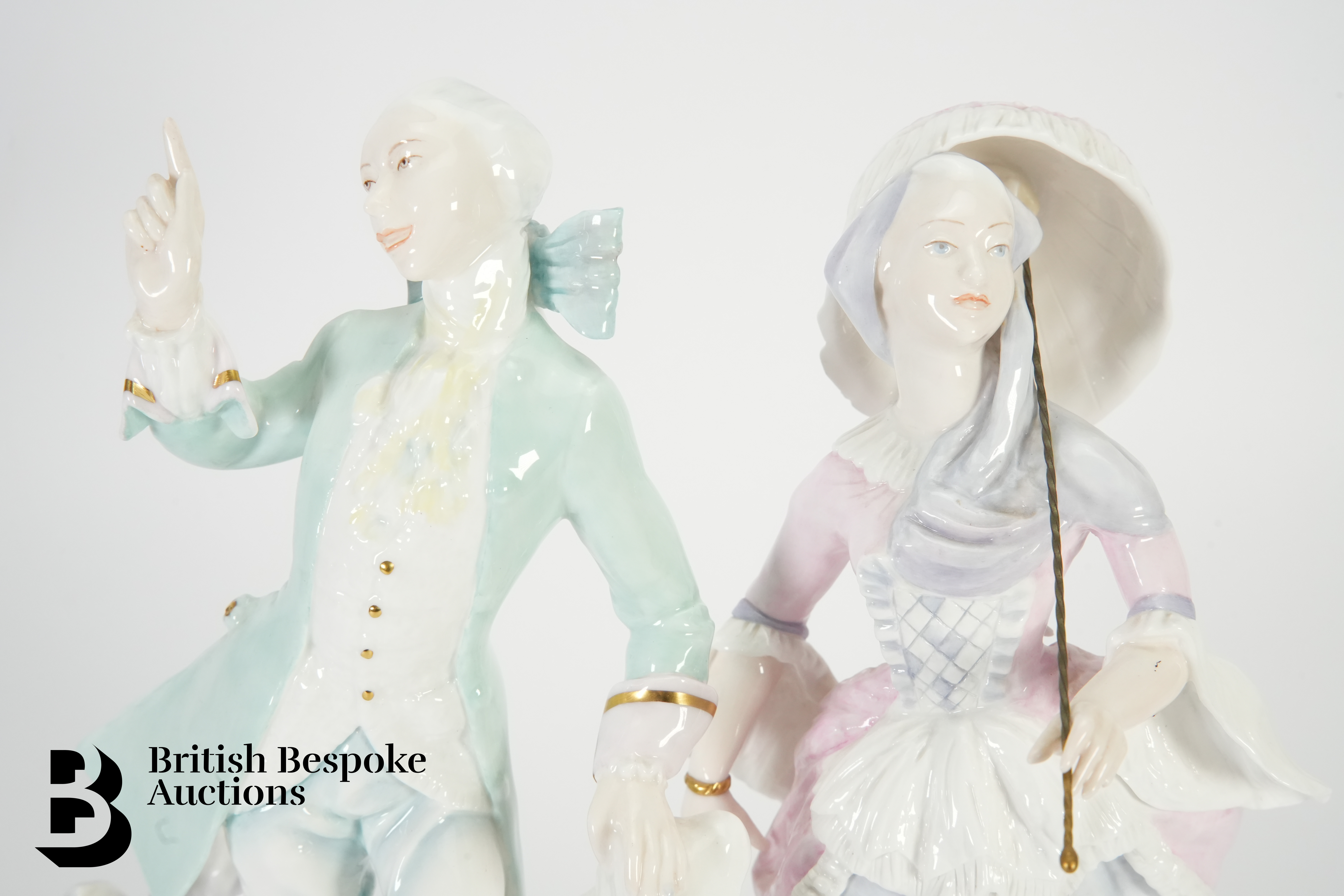 Limited Edition Royal Worcester Figurines - Image 4 of 9