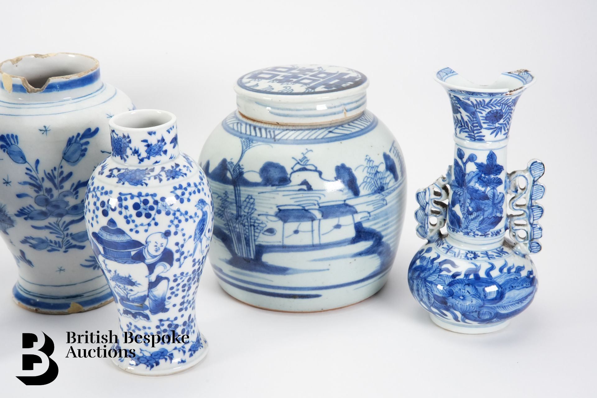 Collection of Chinese Blue and White Porcelain - Image 2 of 4