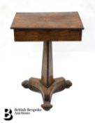 Regency Rosewood Work Table