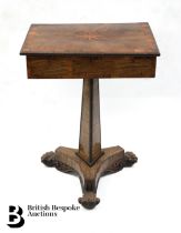 Regency Rosewood Work Table