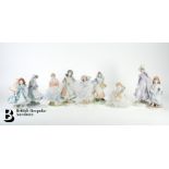 Limited Edition Royal Worcester Figurines
