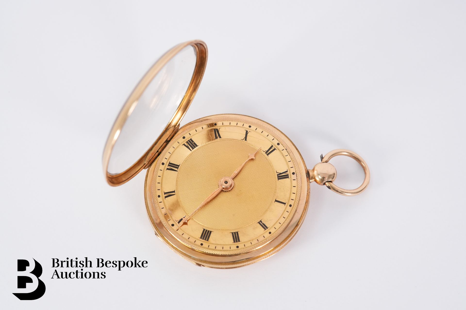 Swiss 18ct Open Faced Pocket Watch - Image 4 of 6