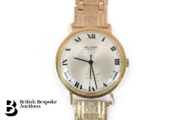 Gentleman's 9ct Gold Waltham Wrist Watch